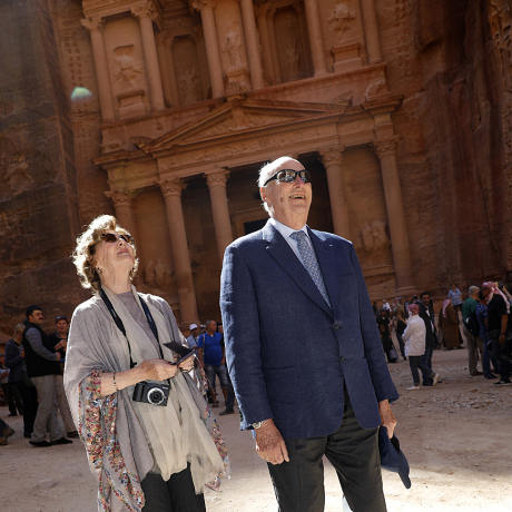 State visit concludes in ancient city of Petra